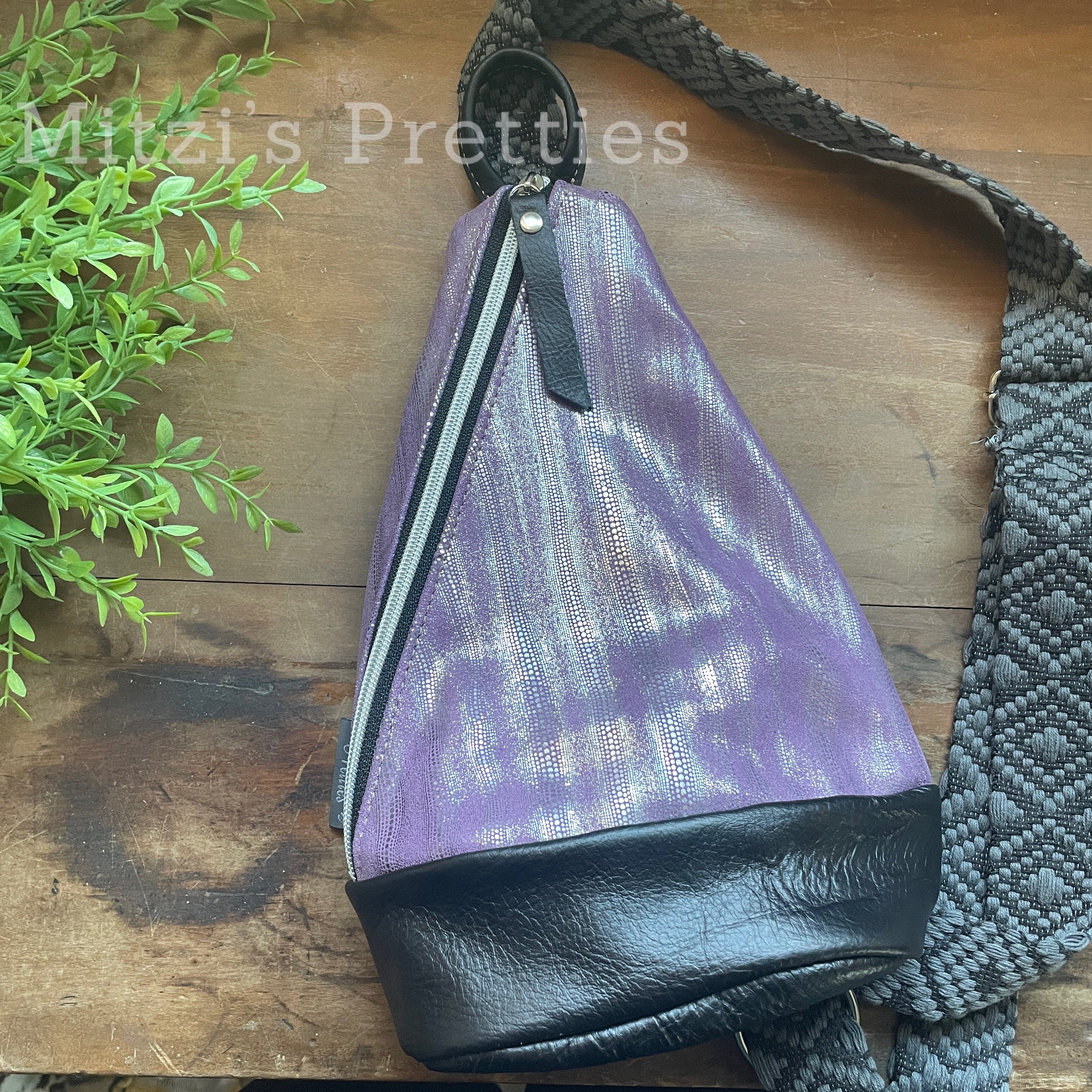 Buy KEEP A QUILTED PURPLE SLING BAG for Women Online in India