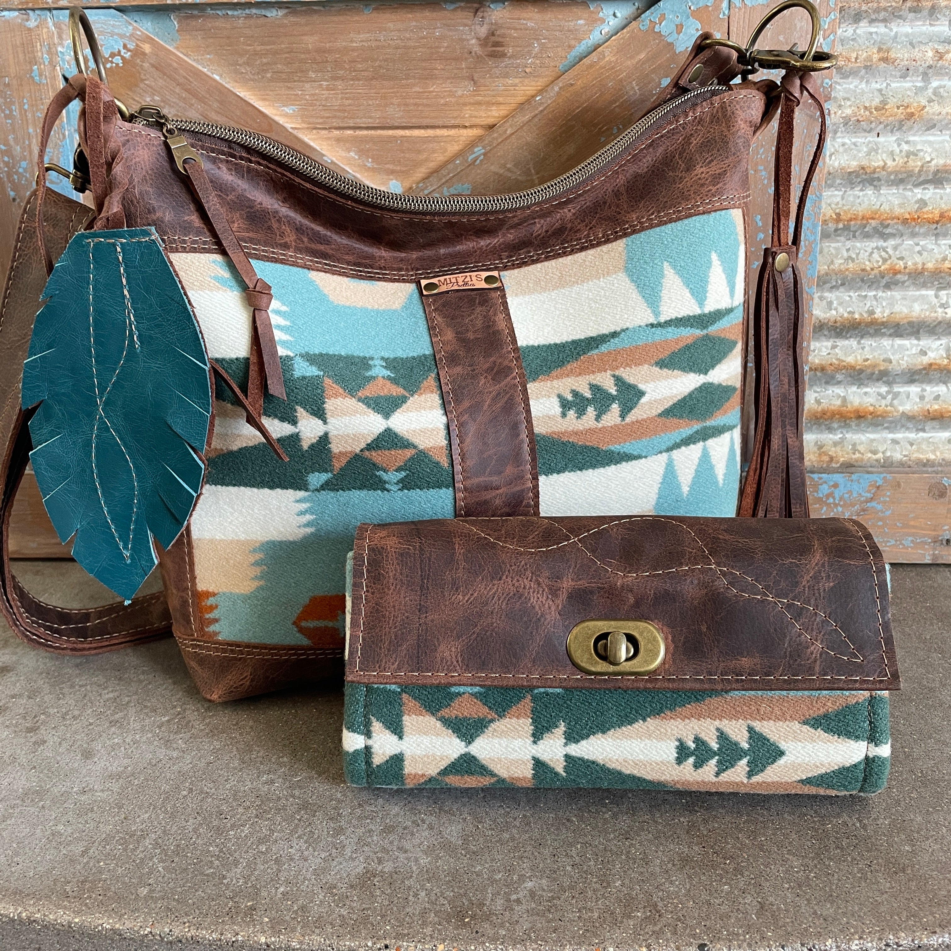 Pendleton Wool & Leather Bags – Mitzi's Pretties