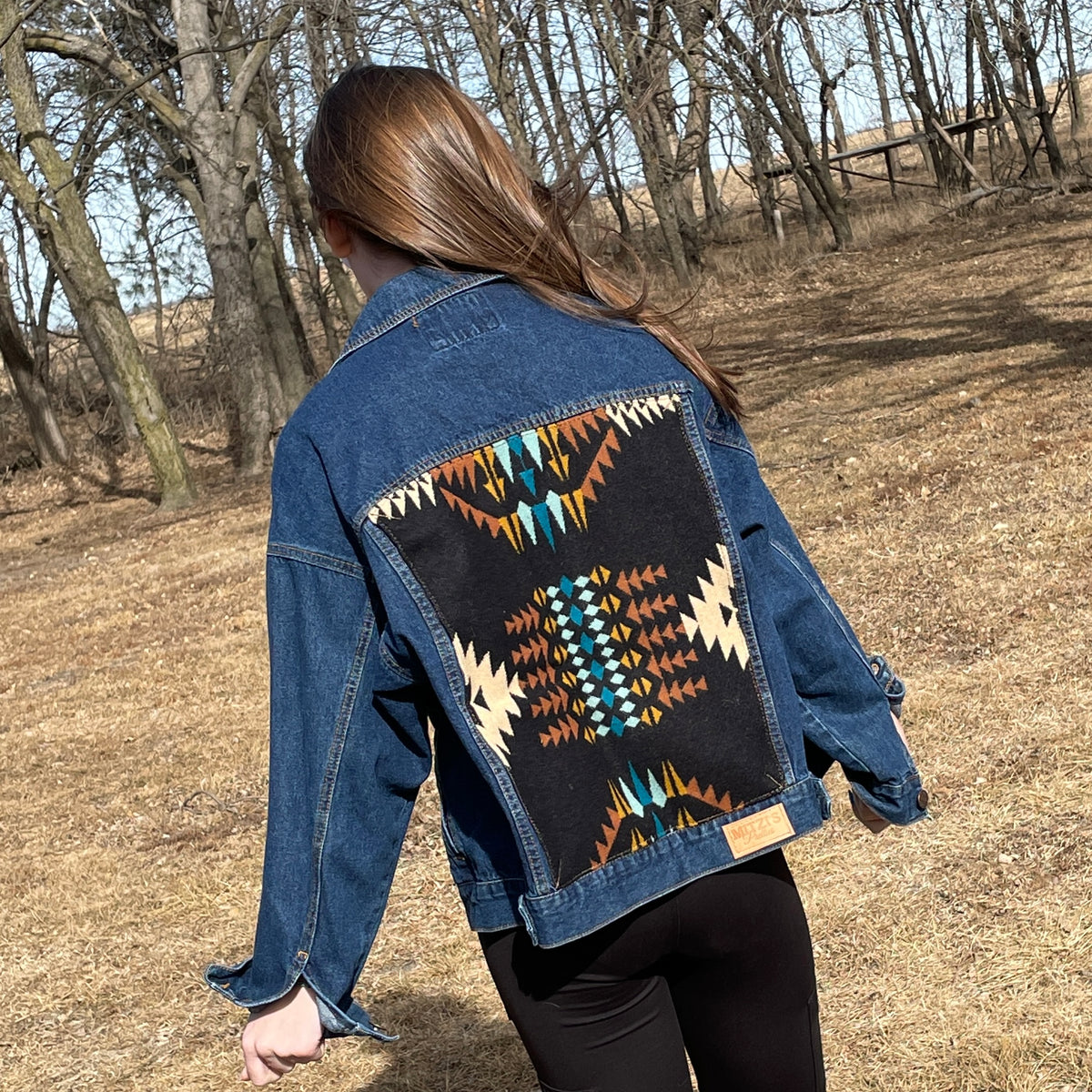 Pendleton Denim Jacket Small – Mitzi