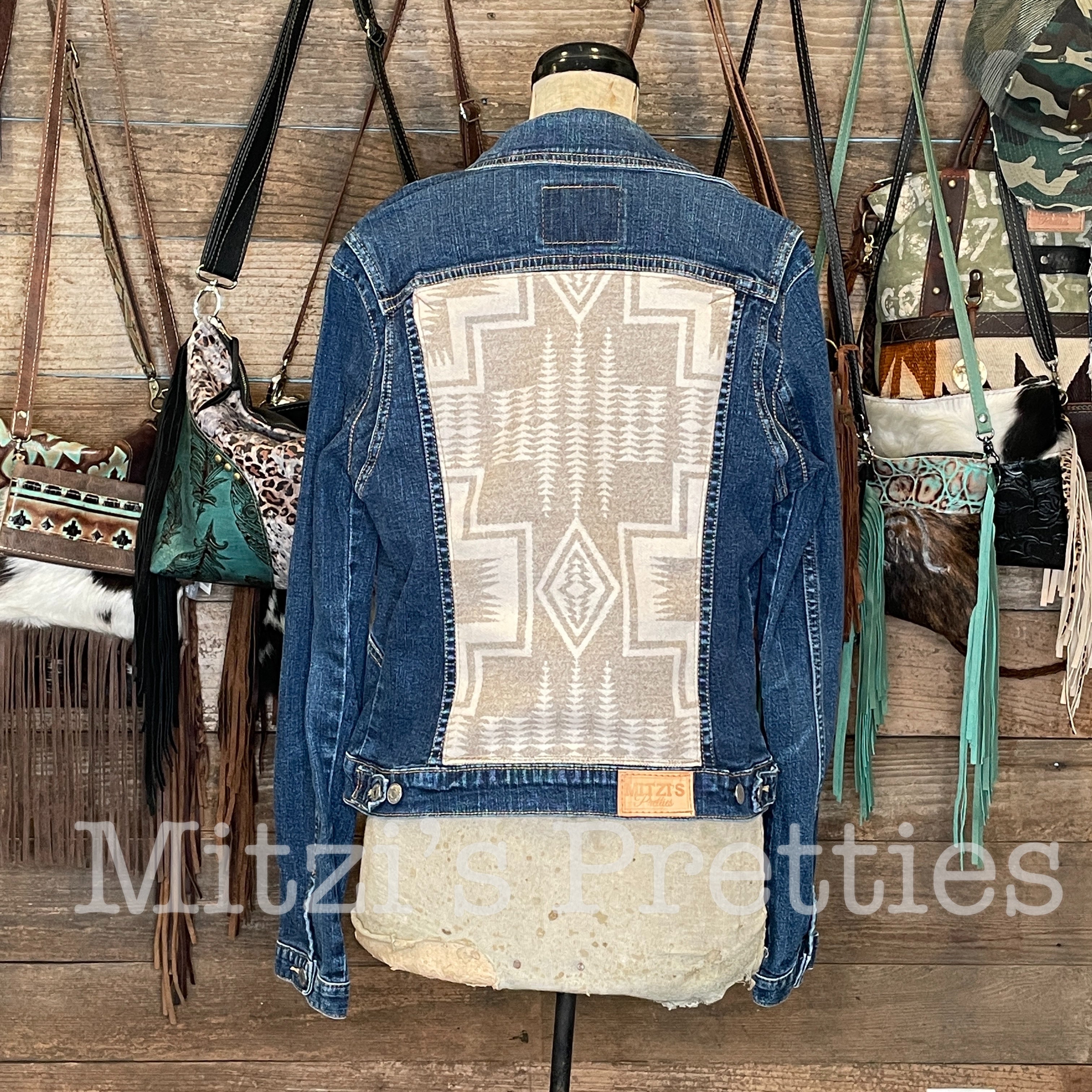Wool & Denim Jacket XS – Mitzi's Pretties